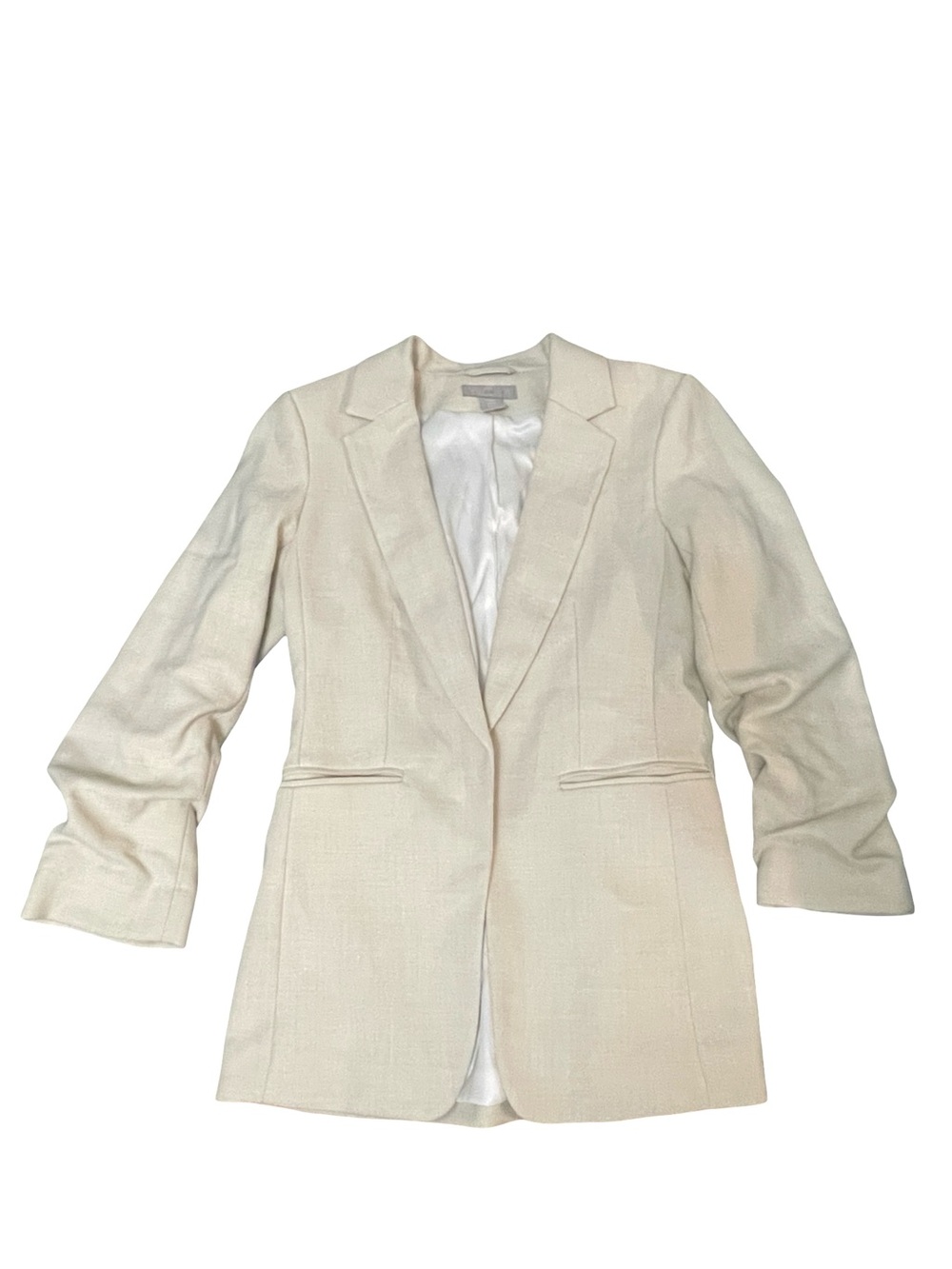 H&M Cream Tailored Blazer Jacket